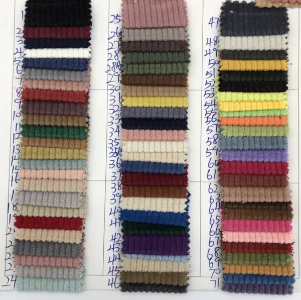 High Quality 8 Wales Corduroy Fabric 100% Cotton 330GSM 350GSM In-stock for Coat Pants Trousers Jacket - Image 2