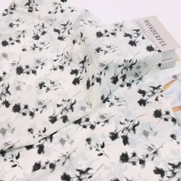 Textile Fabrics Good Quality 4 Way Elastic Stretch Fabric for Garment - Image 5